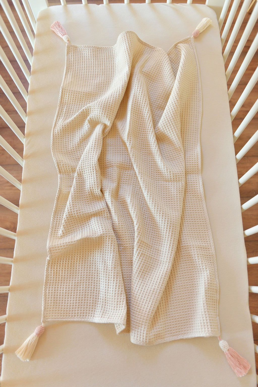 Ivory Knit Blanket