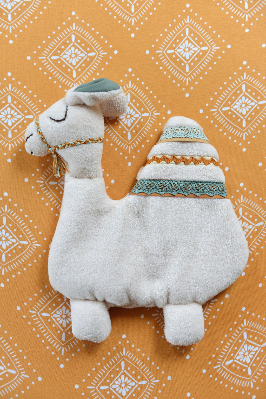 Minty Camel Baby Lovey