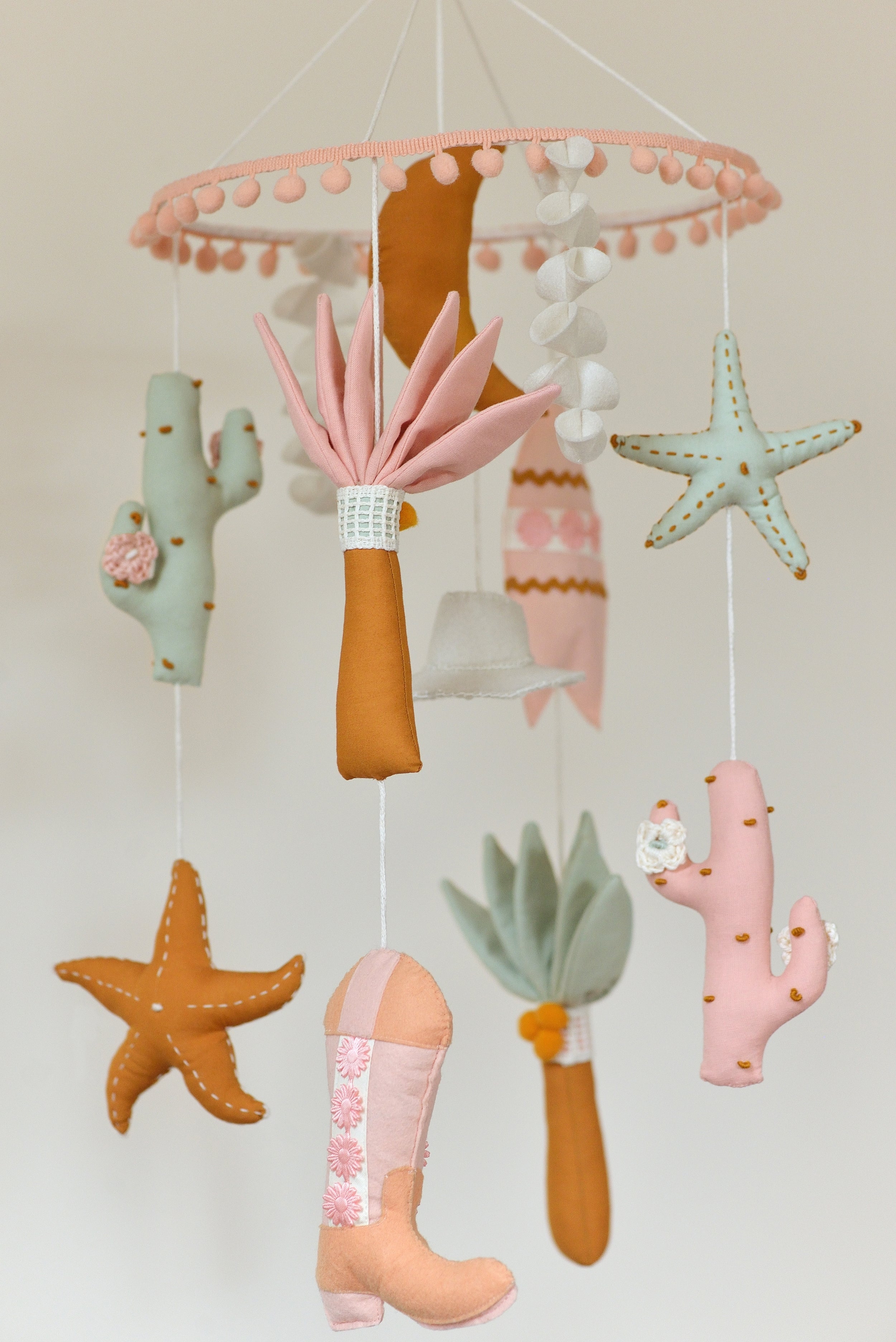 Cowgirl Nursery Mobile