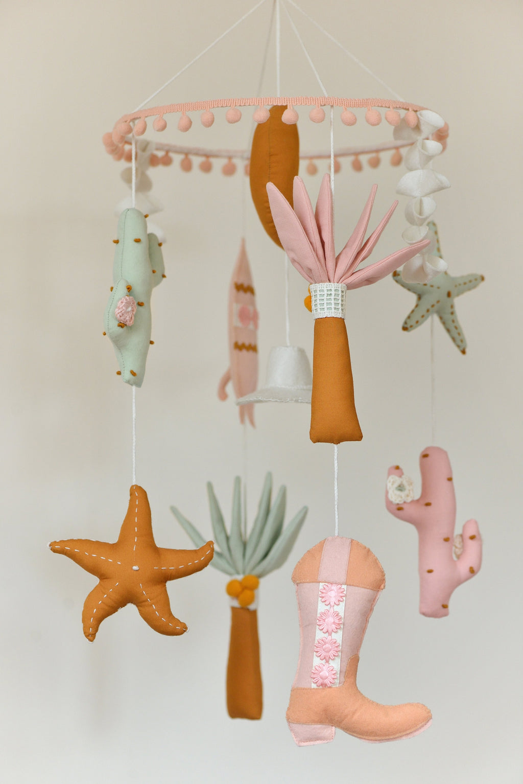 Cowgirl Nursery Mobile