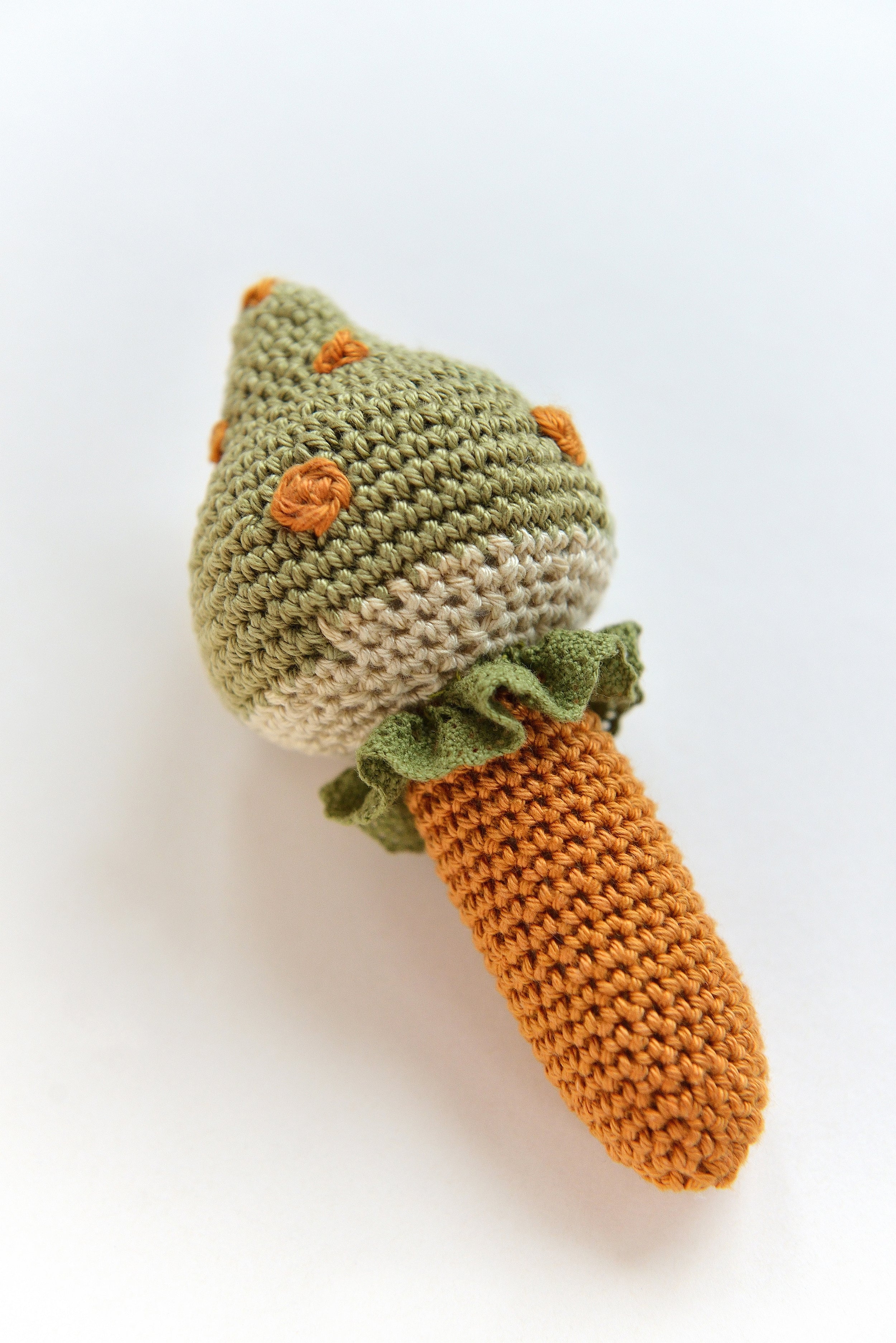 Mushroom Rattle Toy