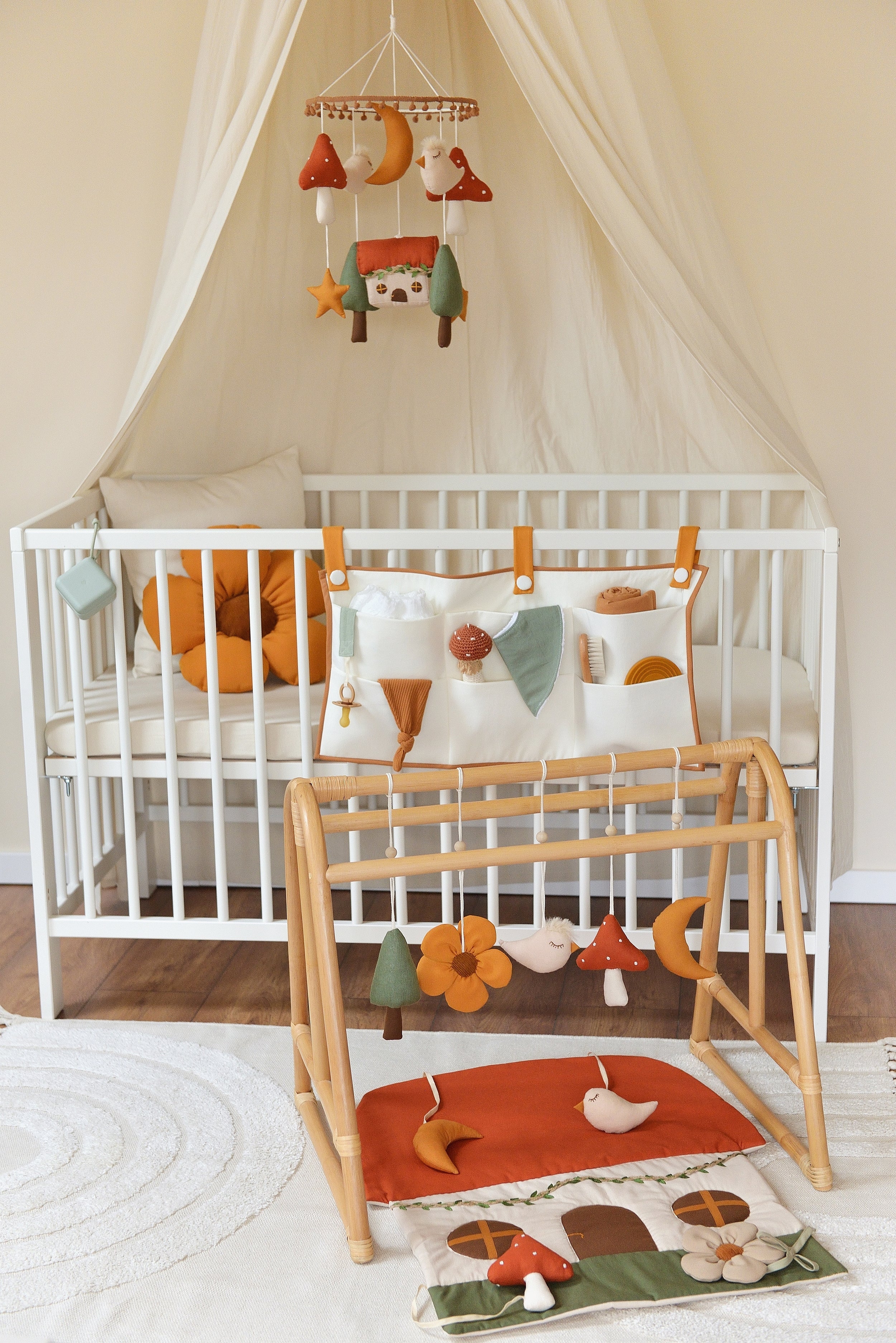 Cottagecore Nursery Mobile
