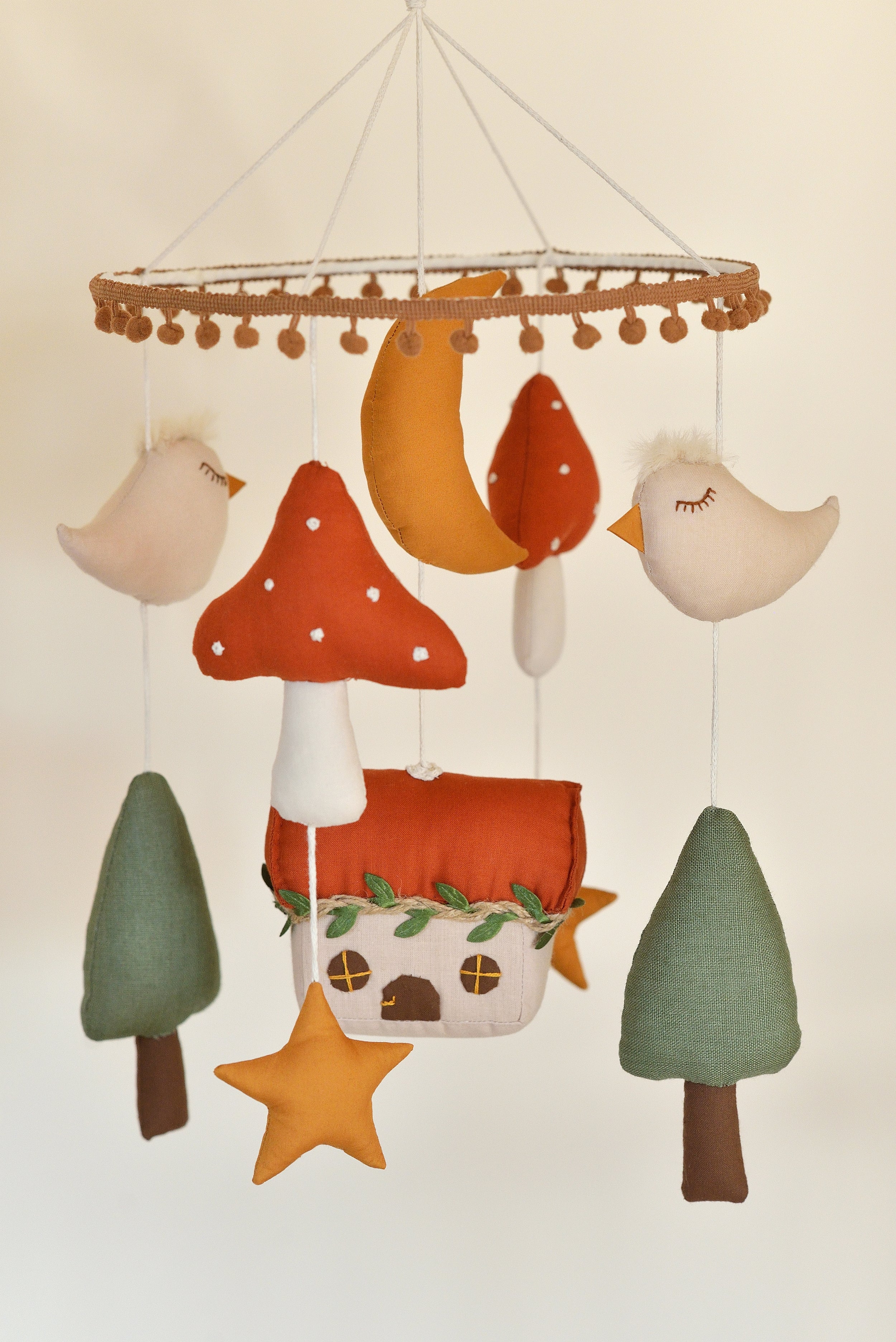 Cottagecore Nursery Mobile