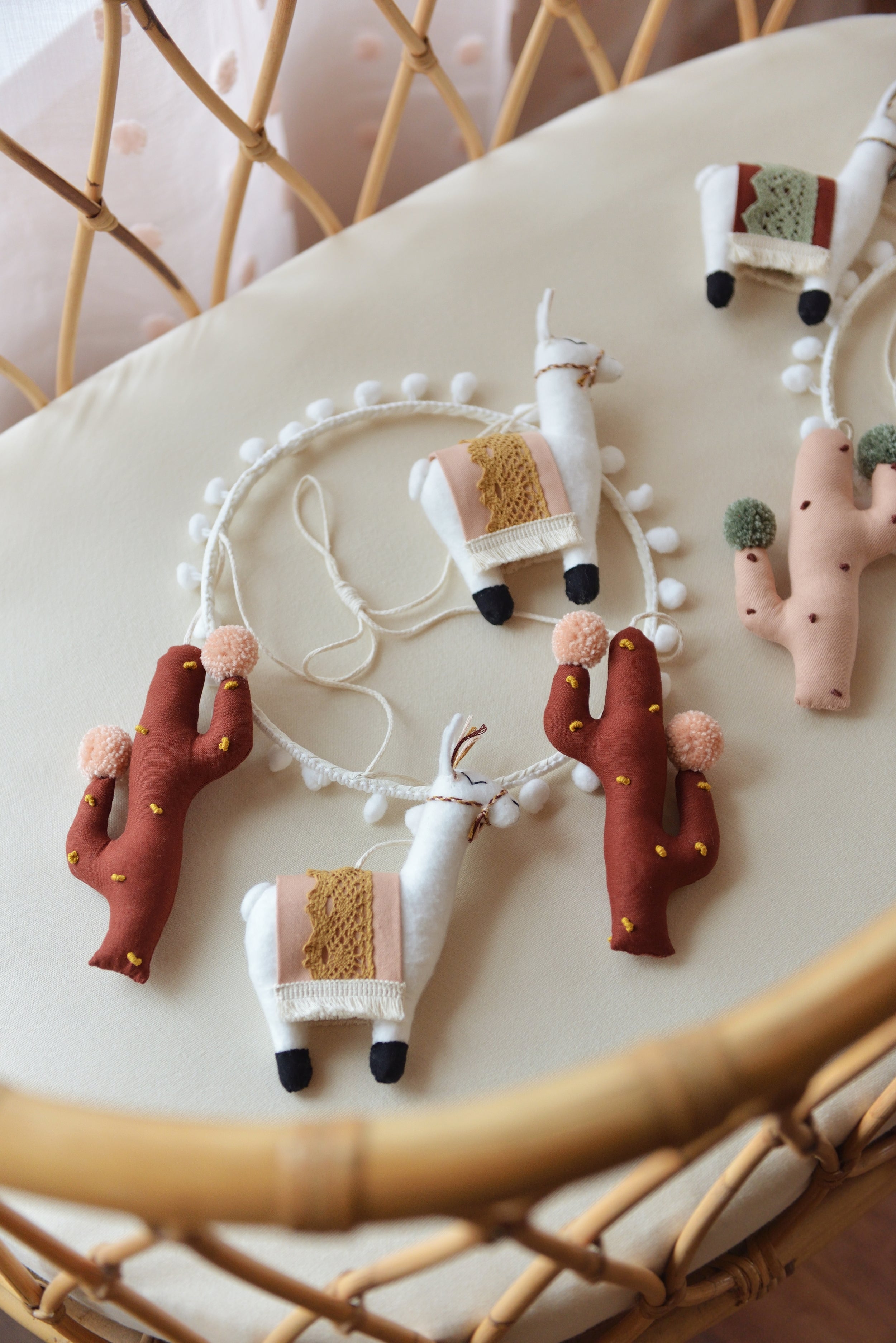 Llama Nursery Mobile
