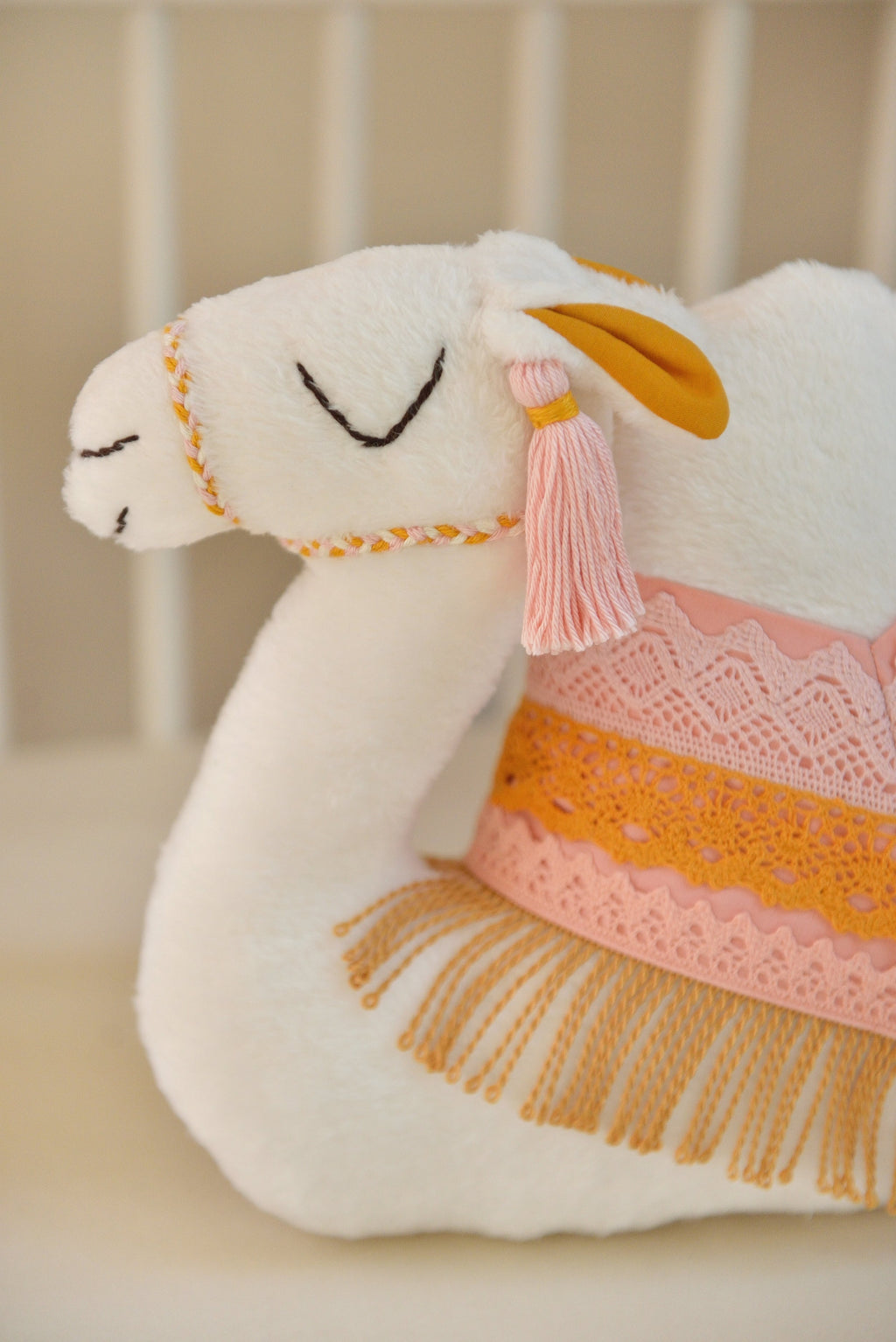 Sandy Camel Decor Pillow