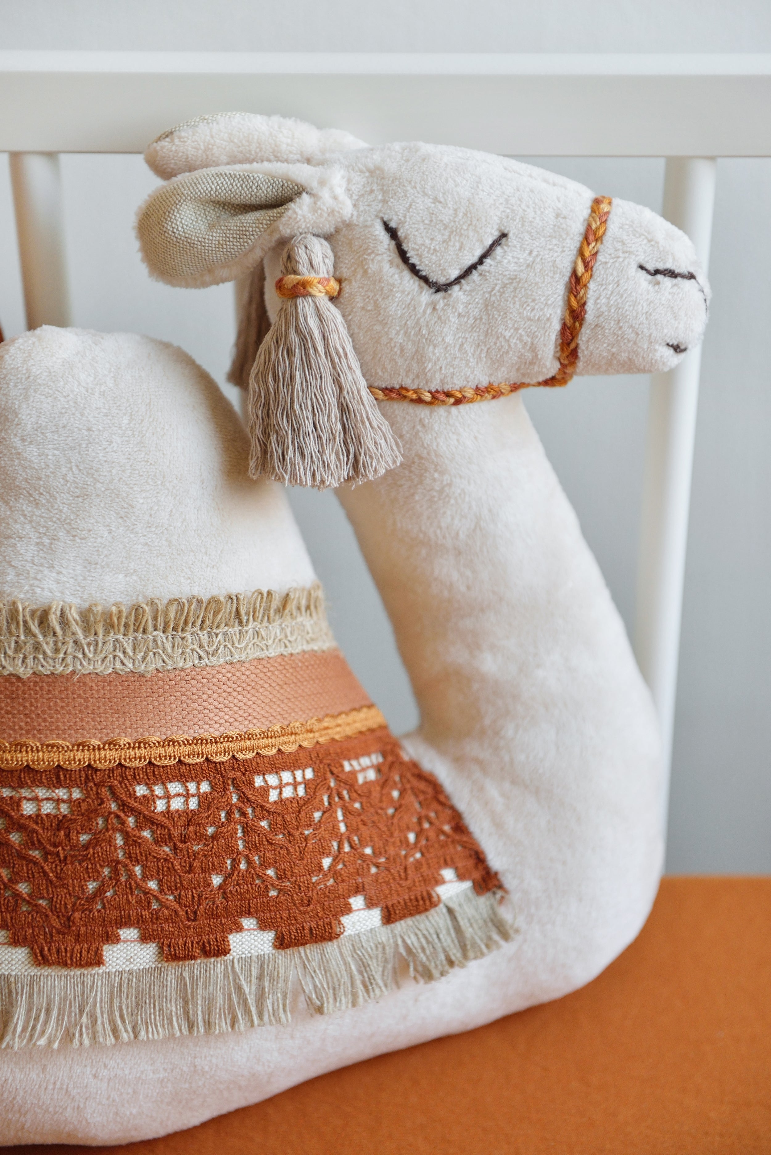 Sunset Camel Decor Pillow