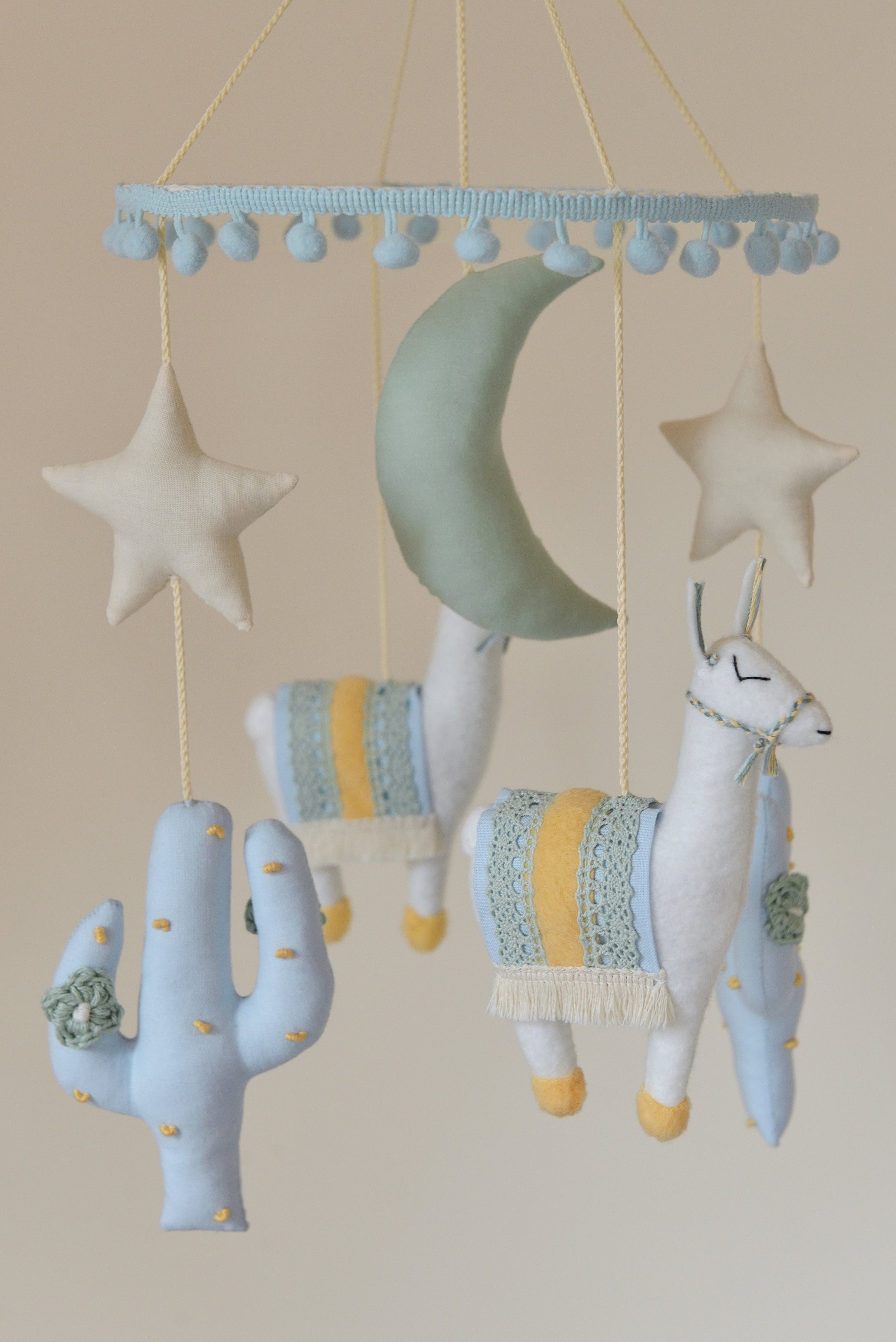 Llama Nursery Mobile