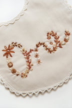 Floral Milestone Bib