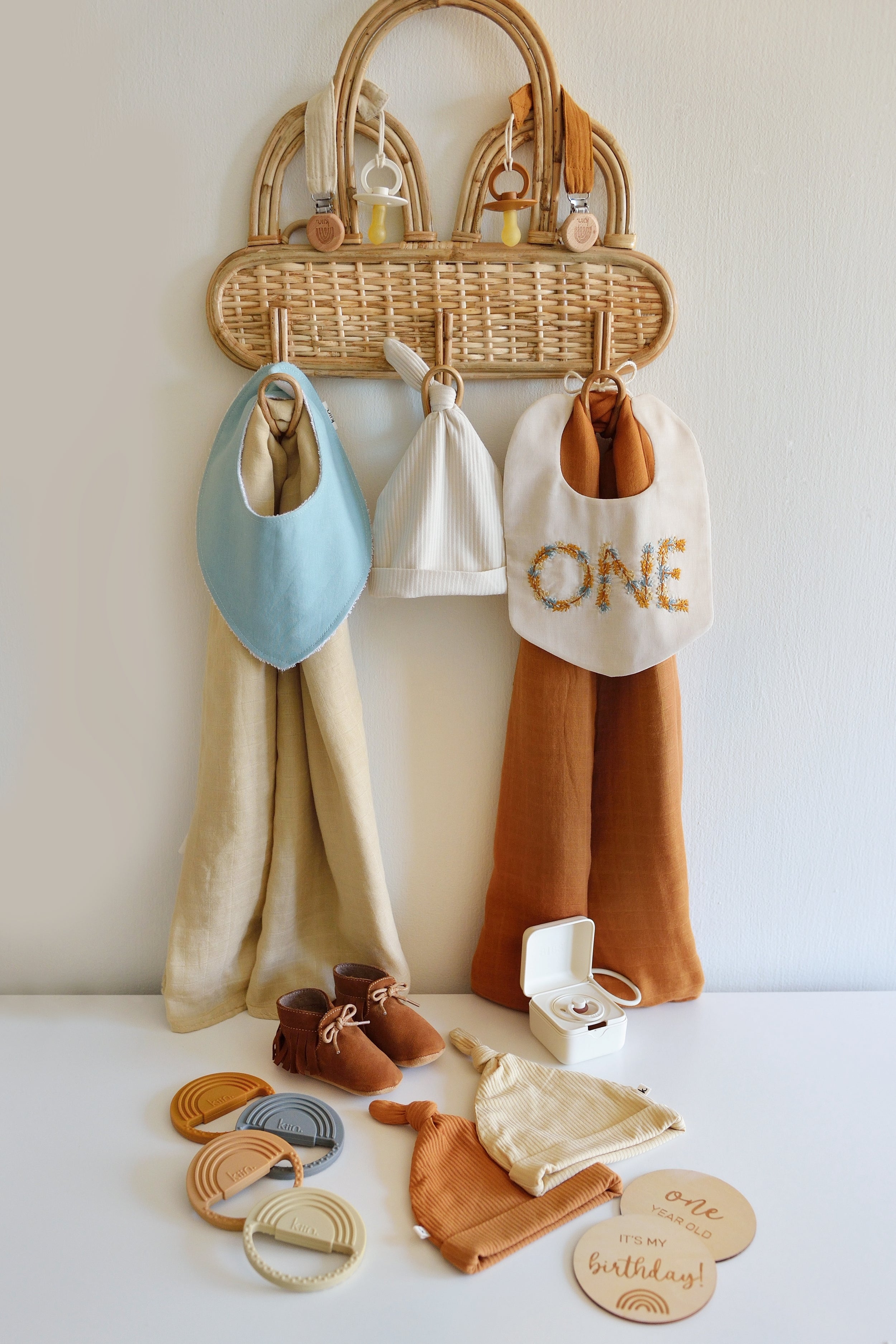 Boys Milestone Bib