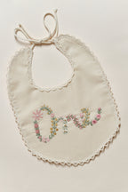 Floral Milestone Bib