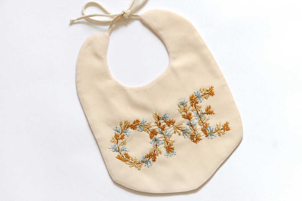 Boys Milestone Bib