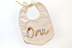 Floral Milestone Bib