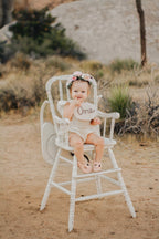 Floral Milestone Bib