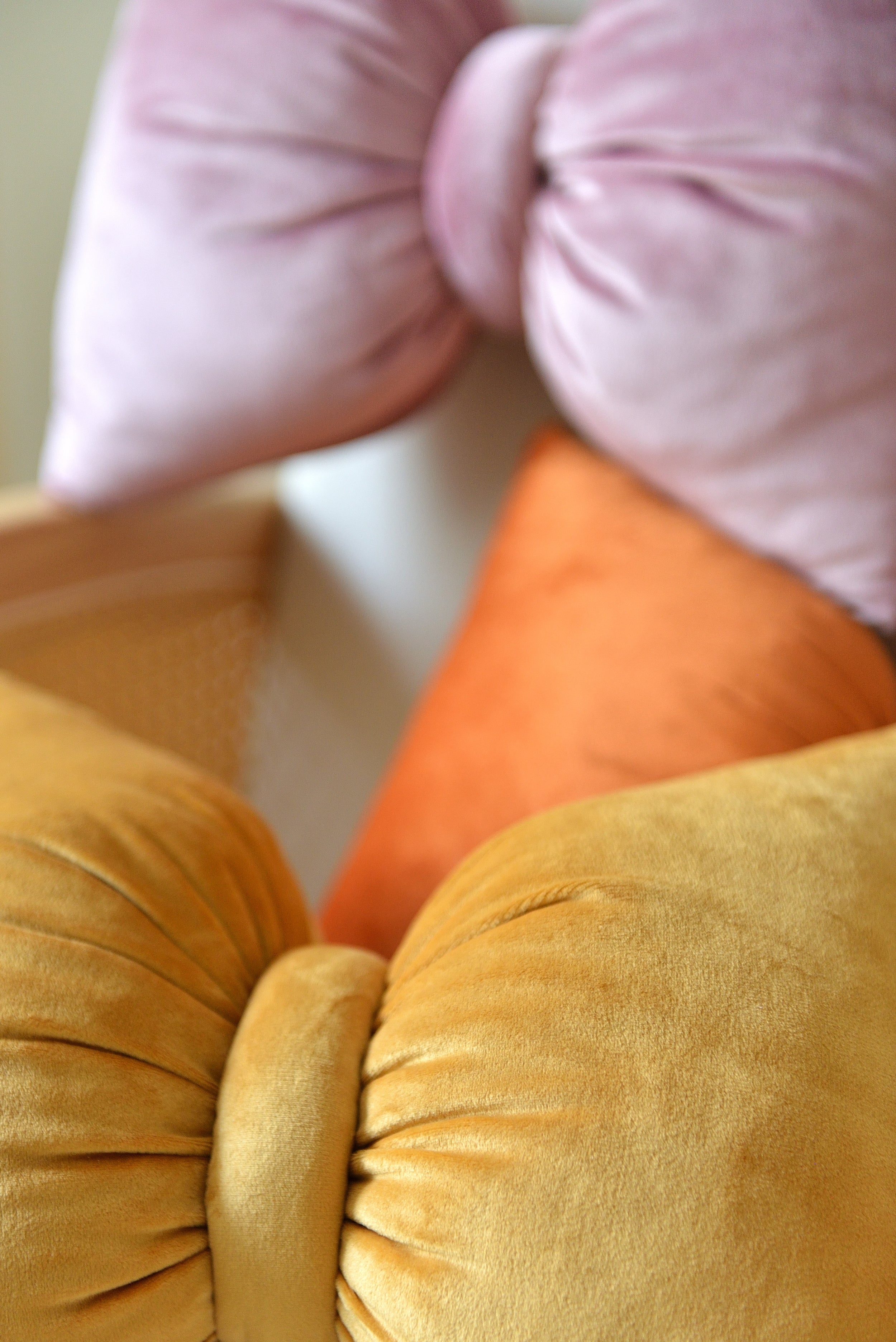 Bow Decor Pillow