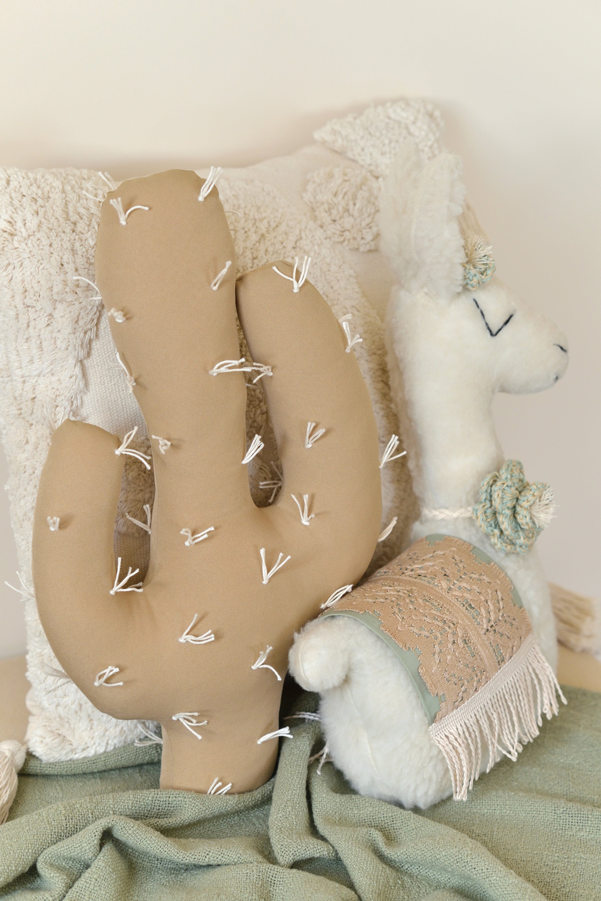 Llama Pillow Set