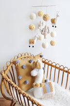 Ash Llama Decor Pillow