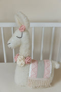 Sage Llama Decor Pillow