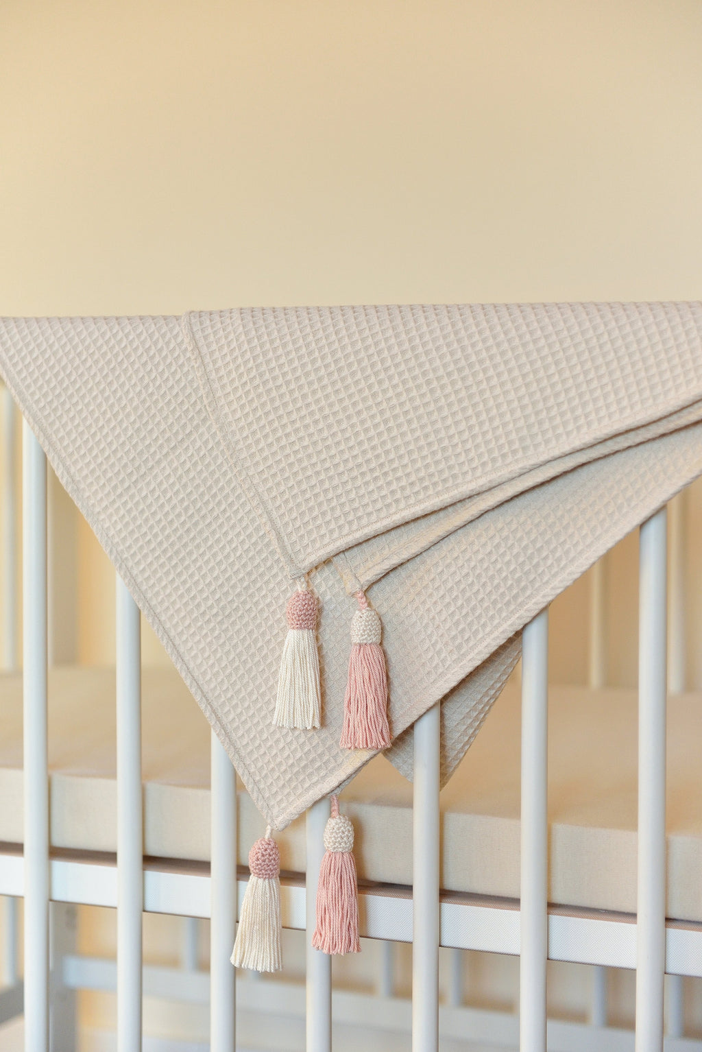 Ivory Knit Blanket
