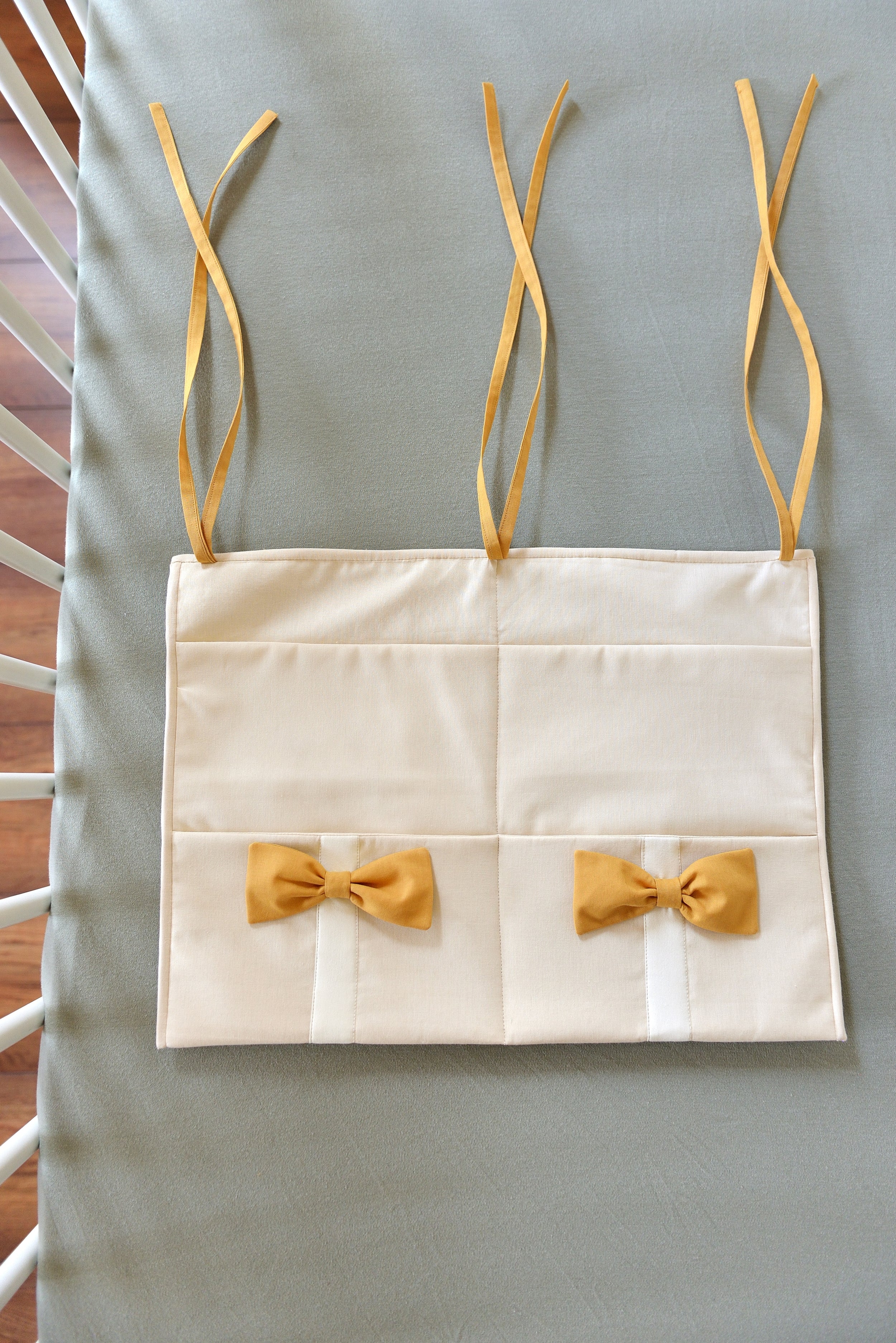 Ivory Crib Organizer