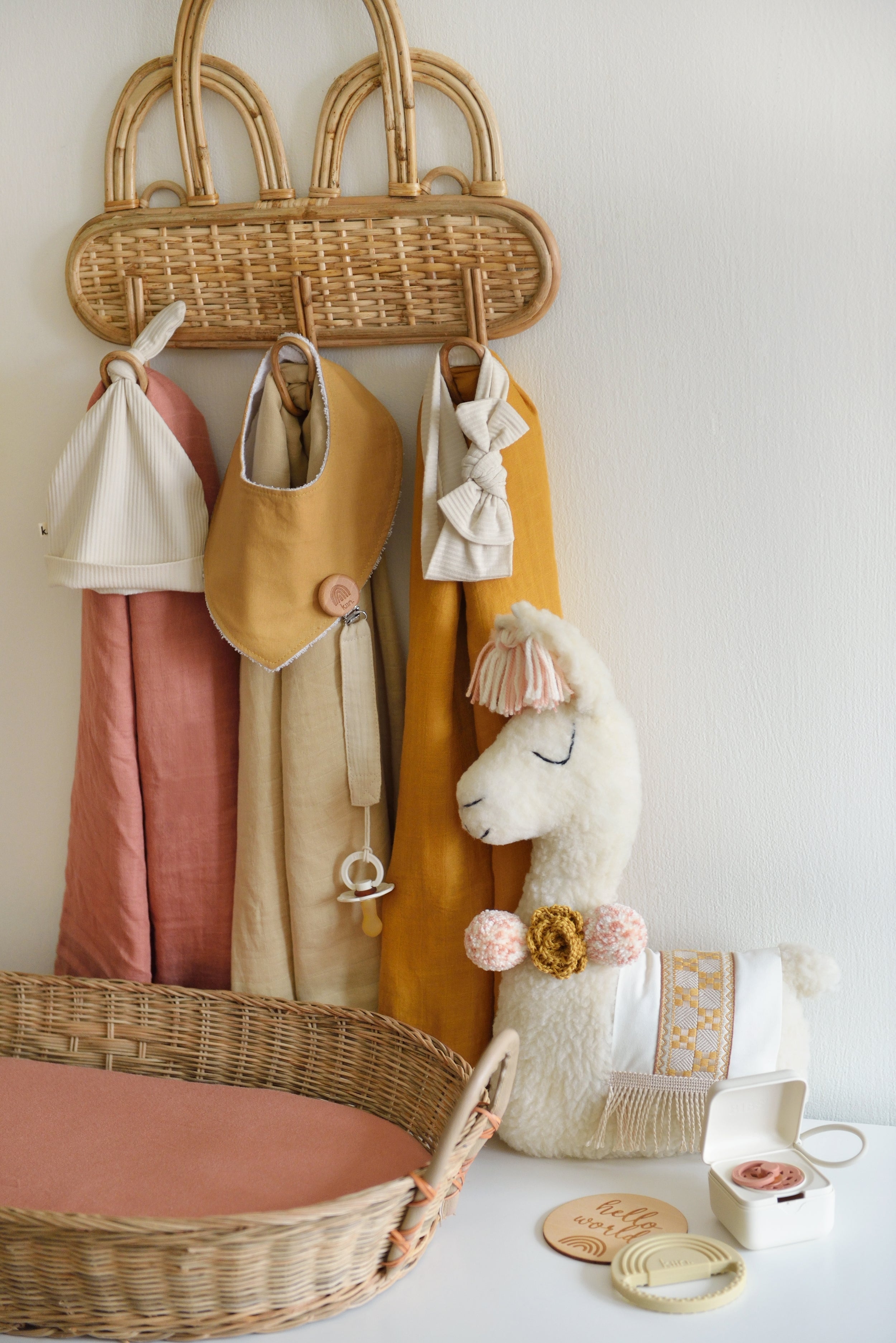 Pastel Llama Decor Pillow