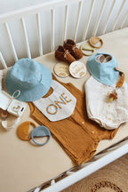 Boys Milestone Bib
