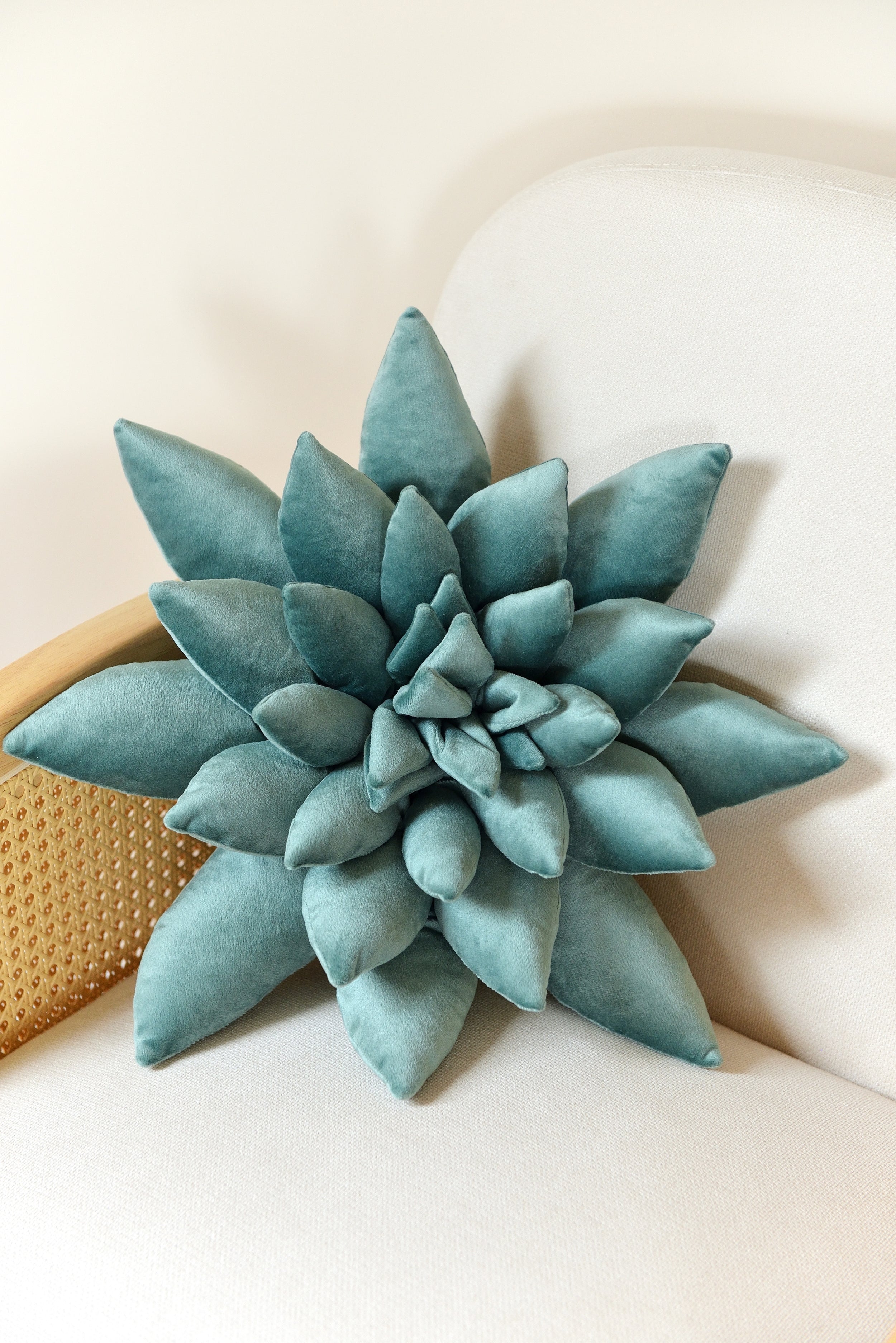 Succulent Decor Pillow