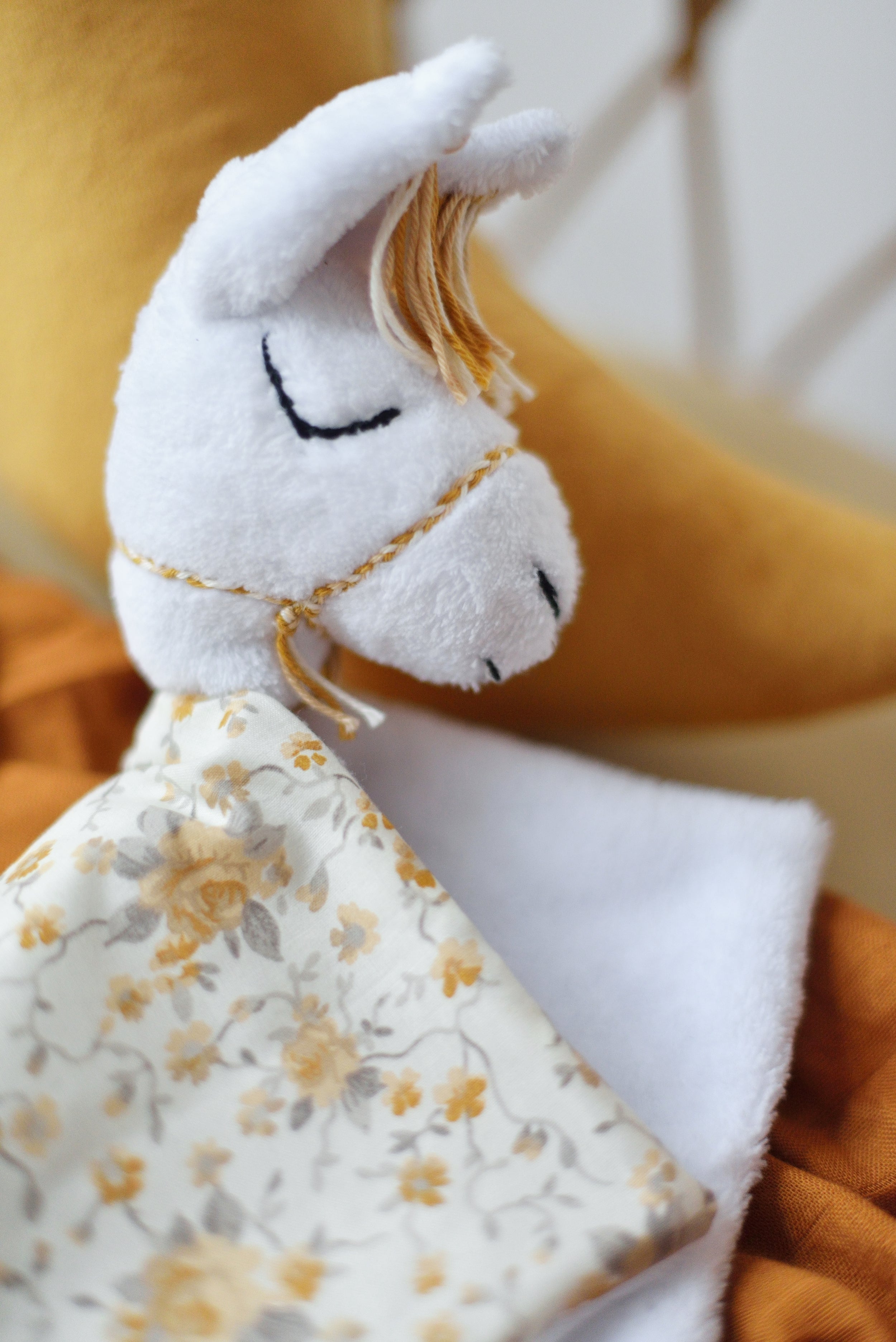Flora Llama Baby Lovey