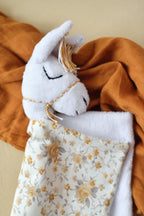 Flora Llama Baby Lovey