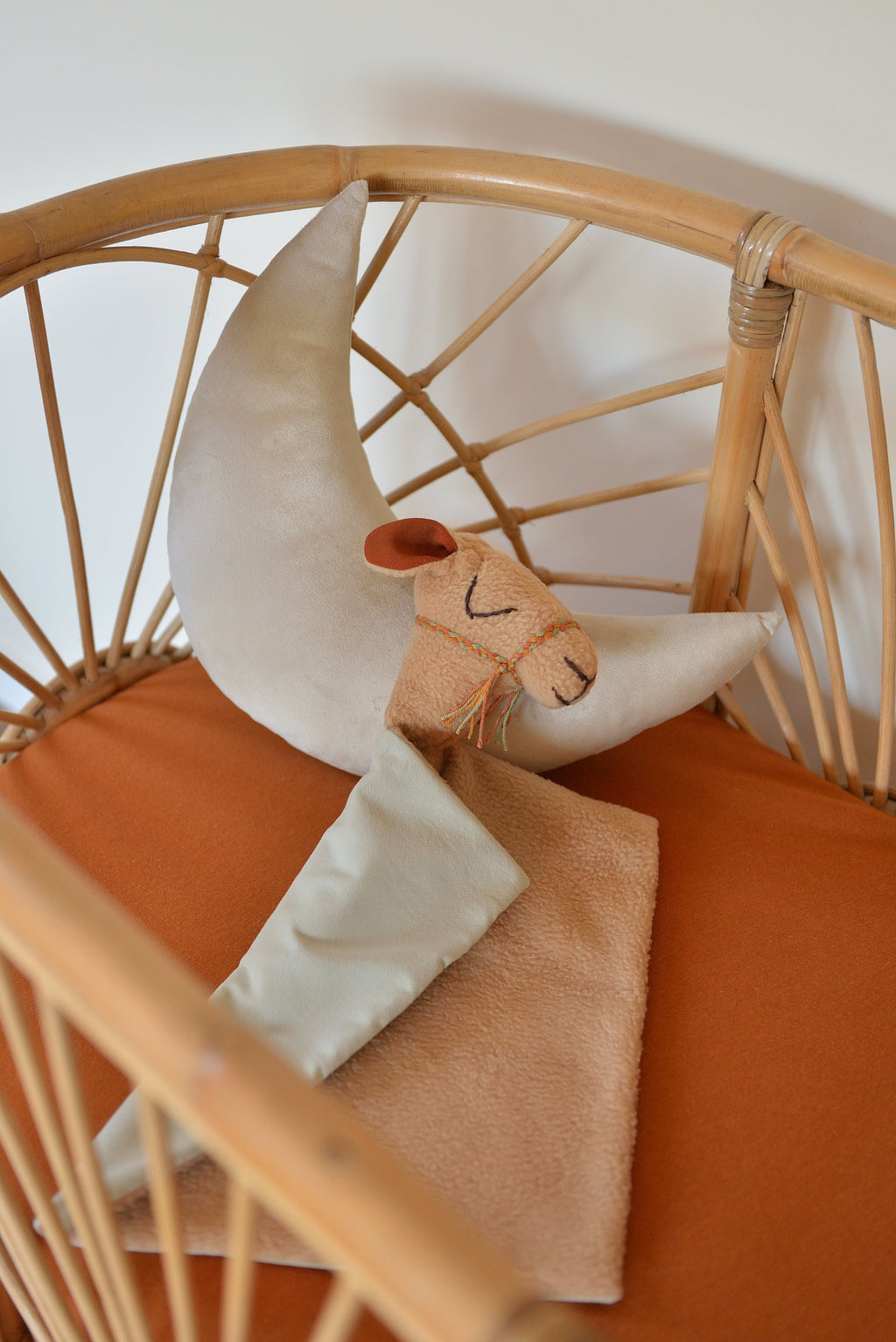 Dusty Camel Baby Lovey