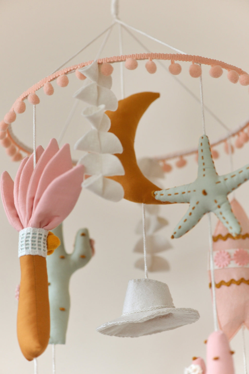 Cowgirl Nursery Mobile