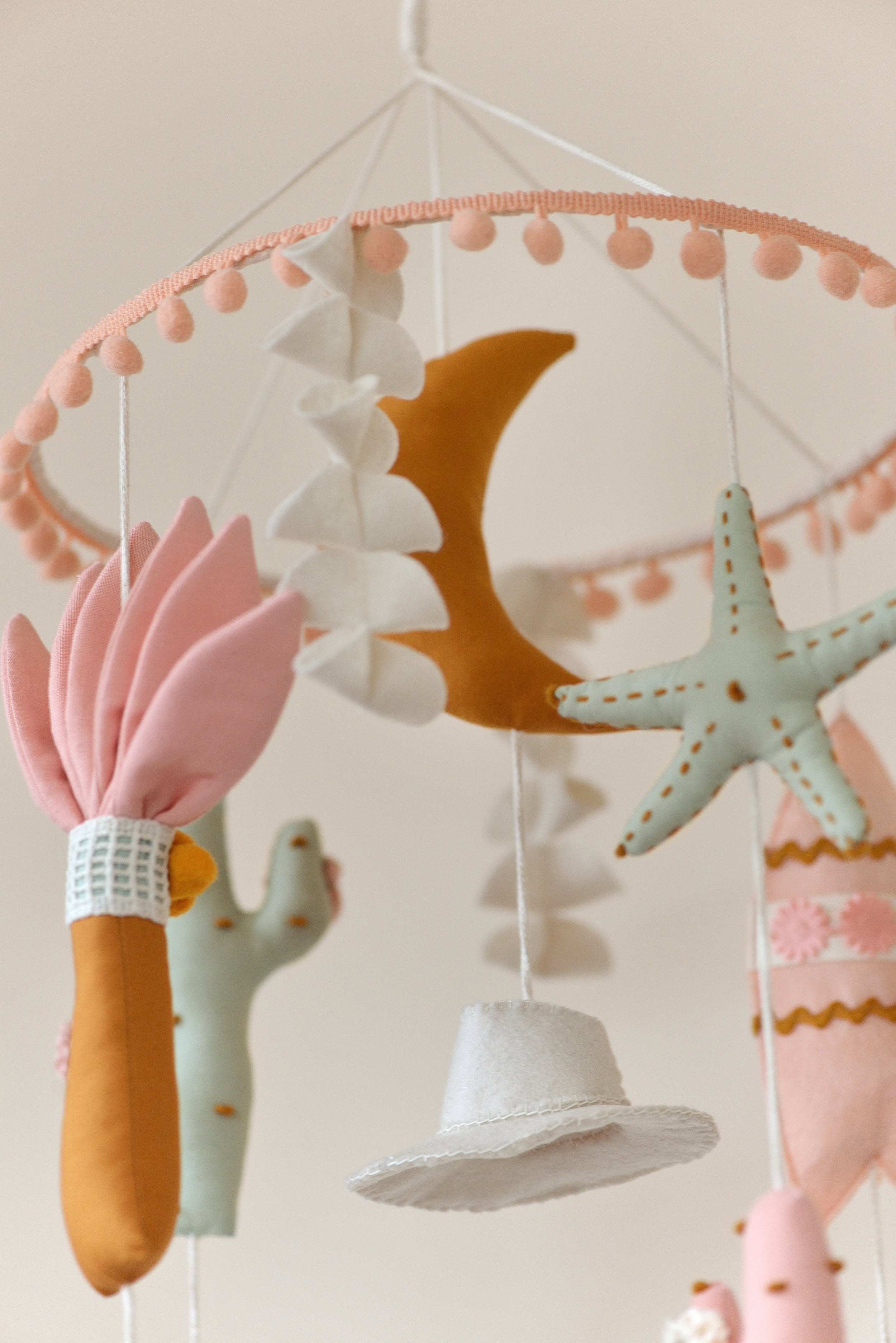 Cowgirl Nursery Mobile