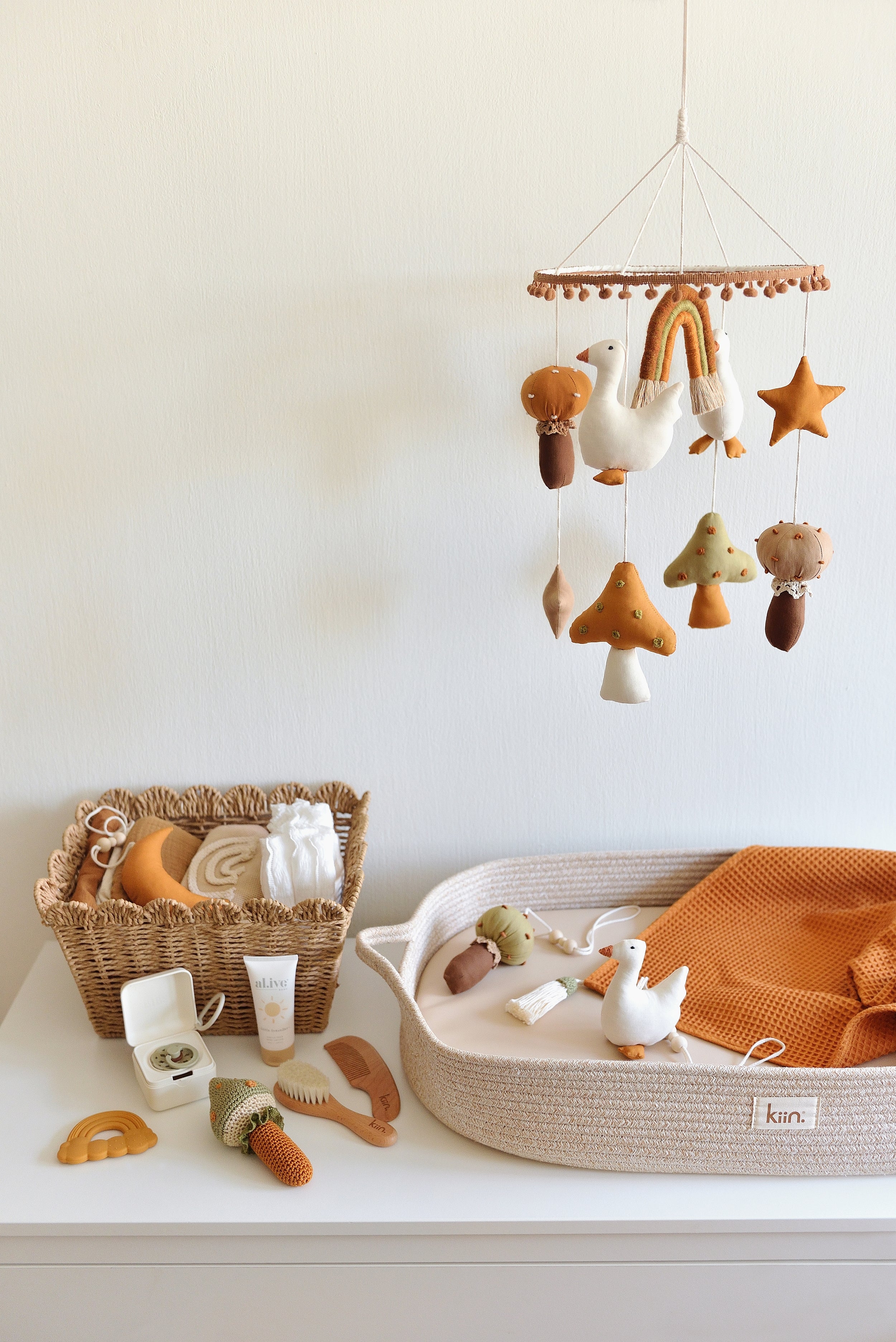 Mushroom Rattle Toy