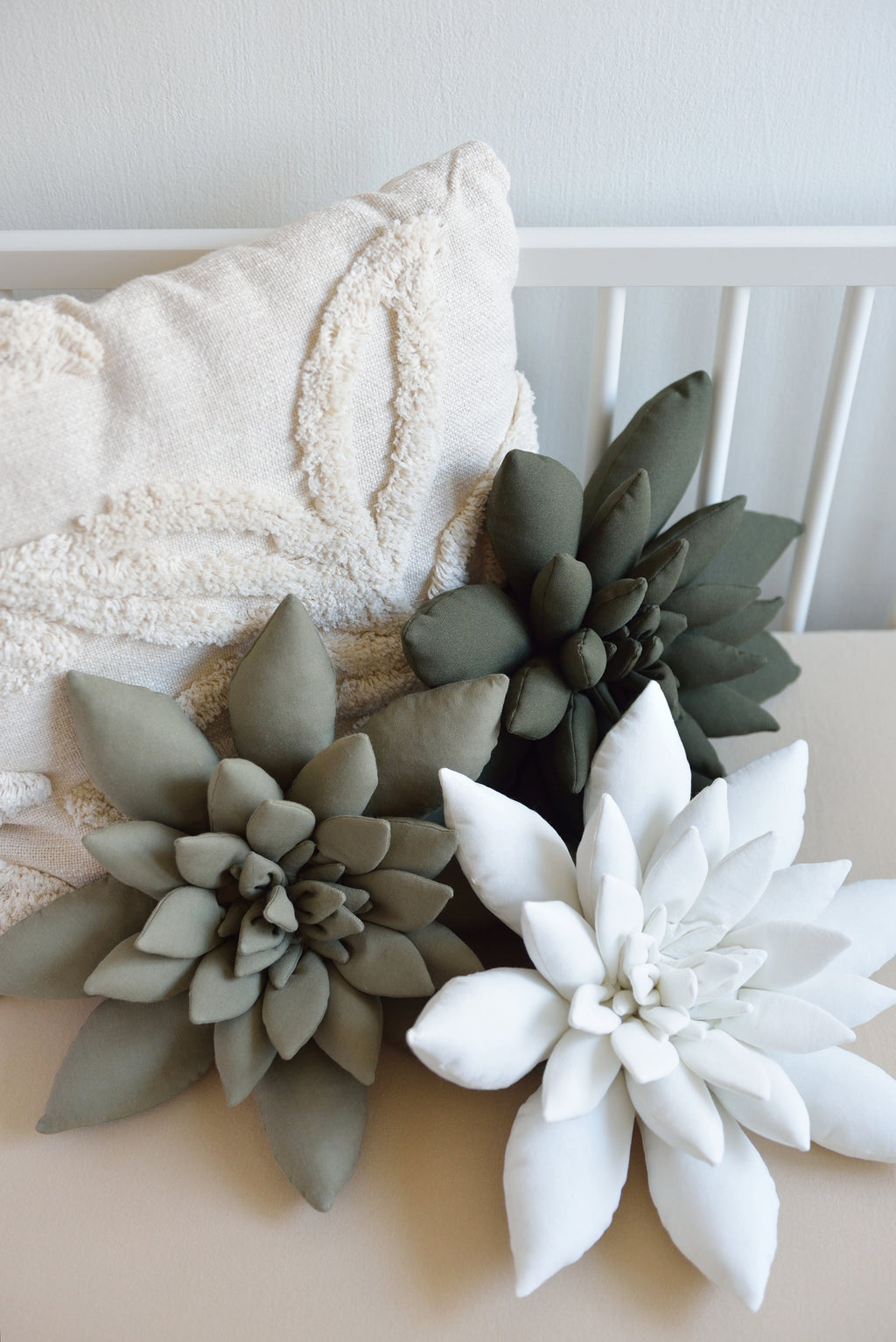 Succulent Decor Pillow