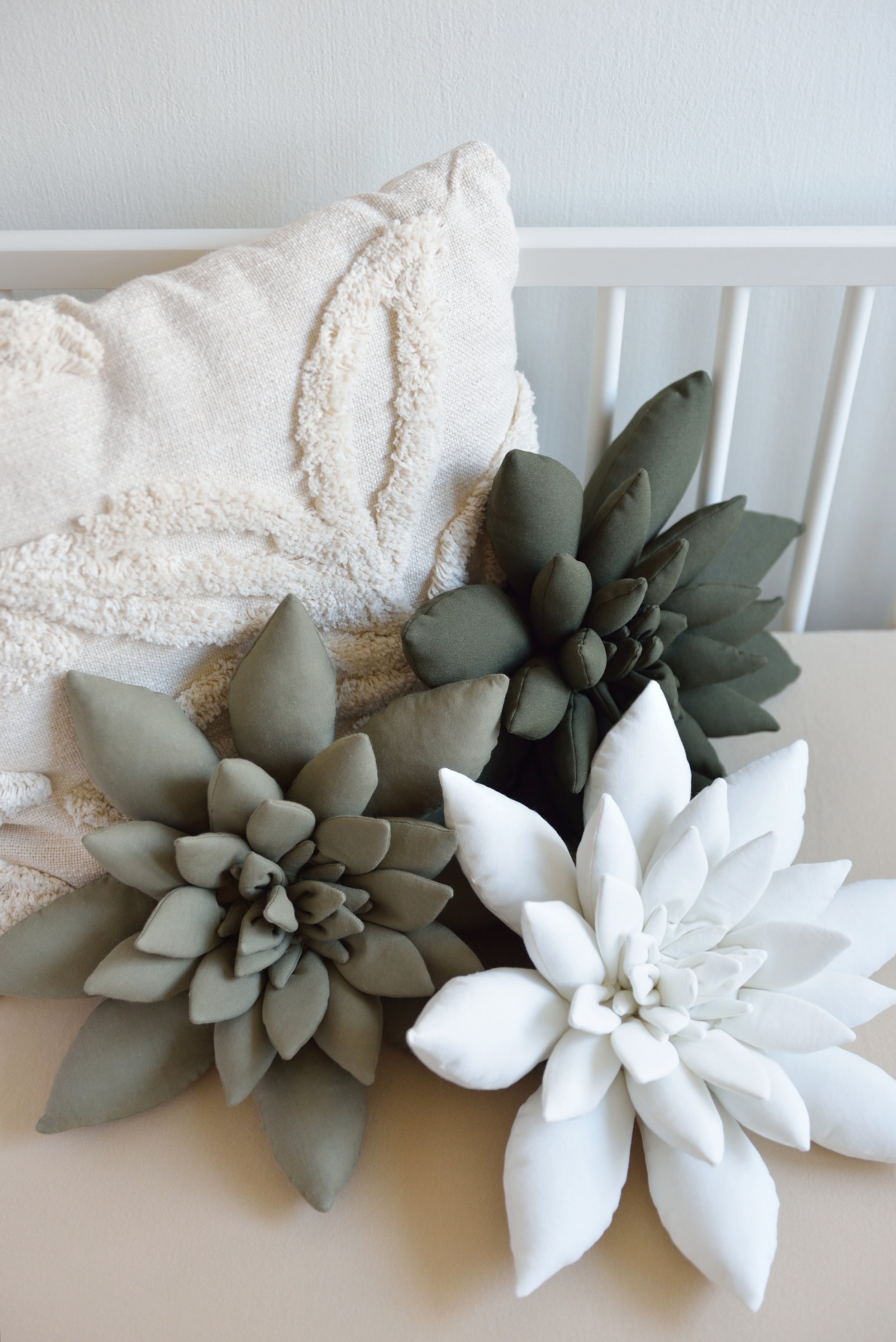 Succulent Decor Pillow