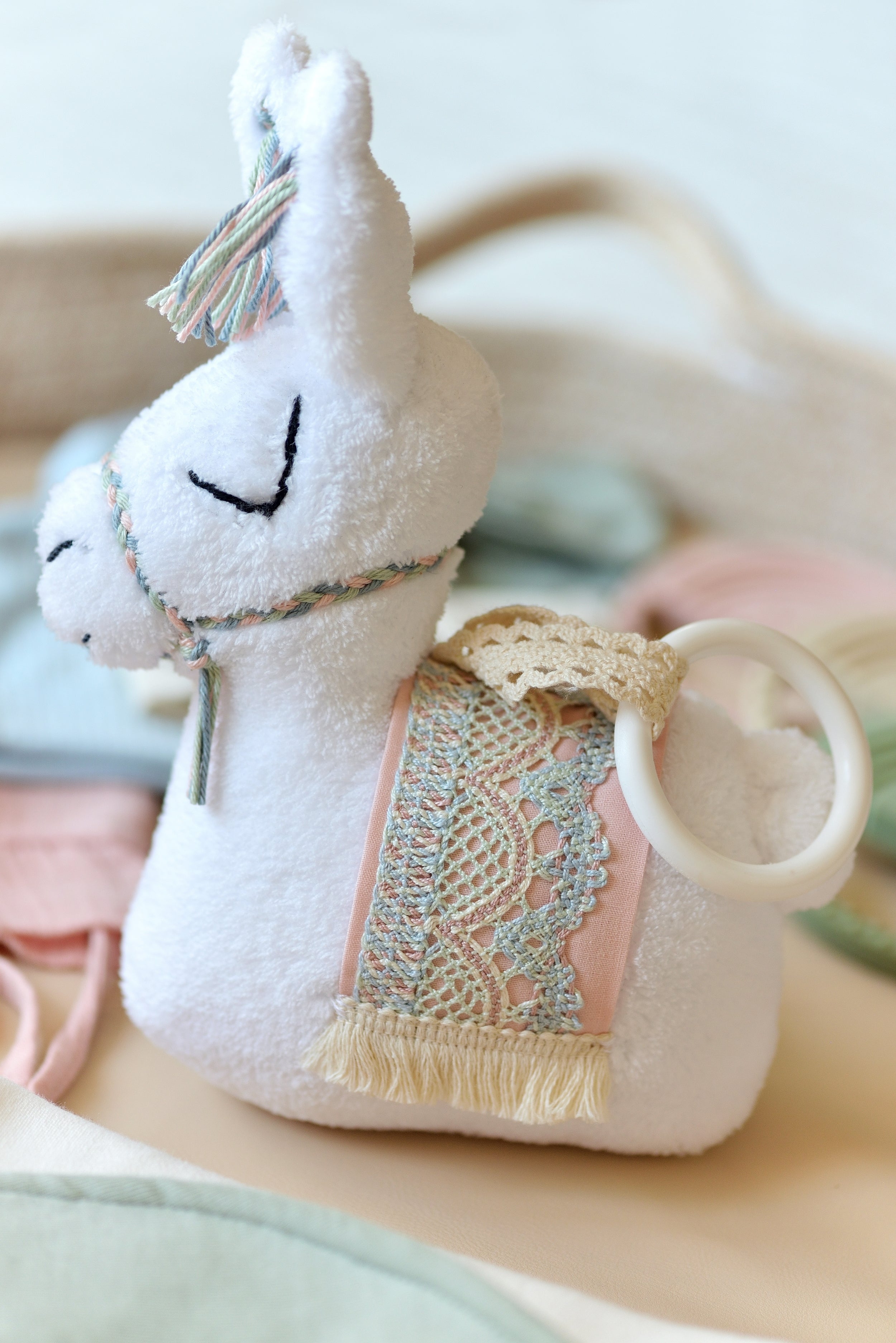 Llama Rattle Toy