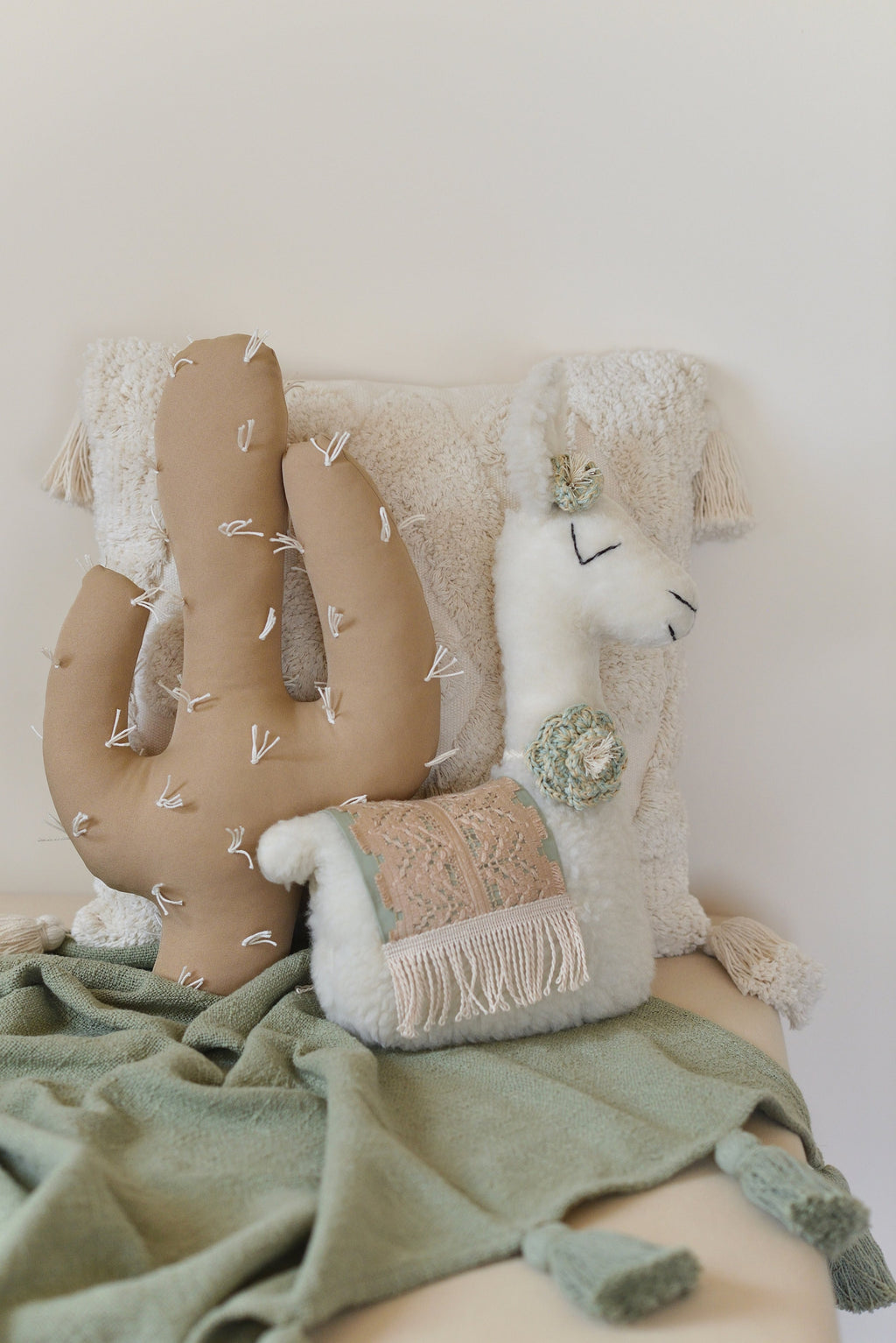 Llama Pillow Set