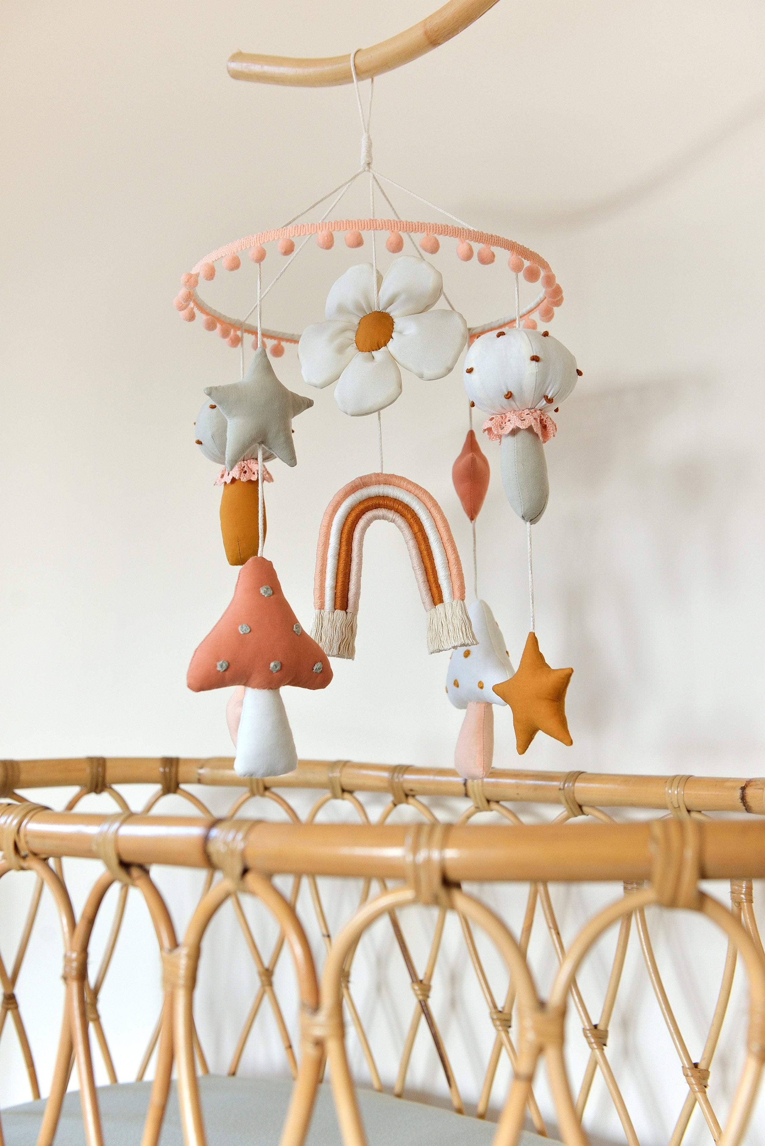 Mushroom Nursery Mobile