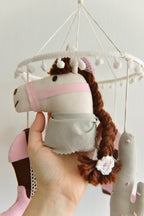Cowgirl Nursery Mobile