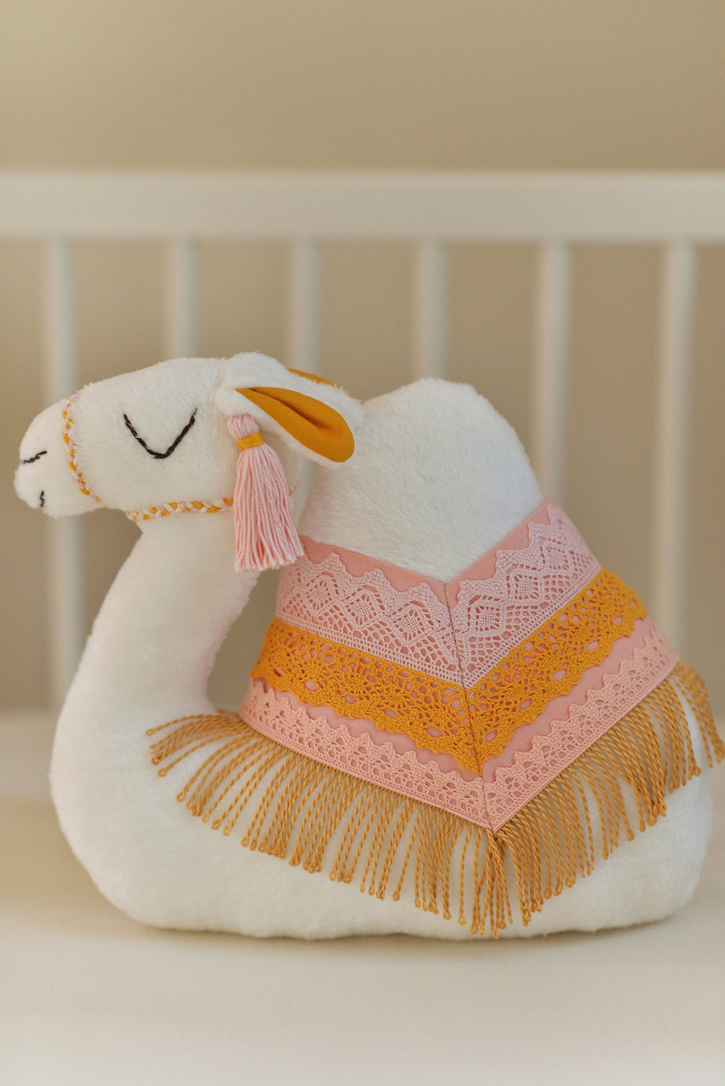 Sandy Camel Decor Pillow