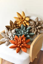 Succulent Decor Pillow