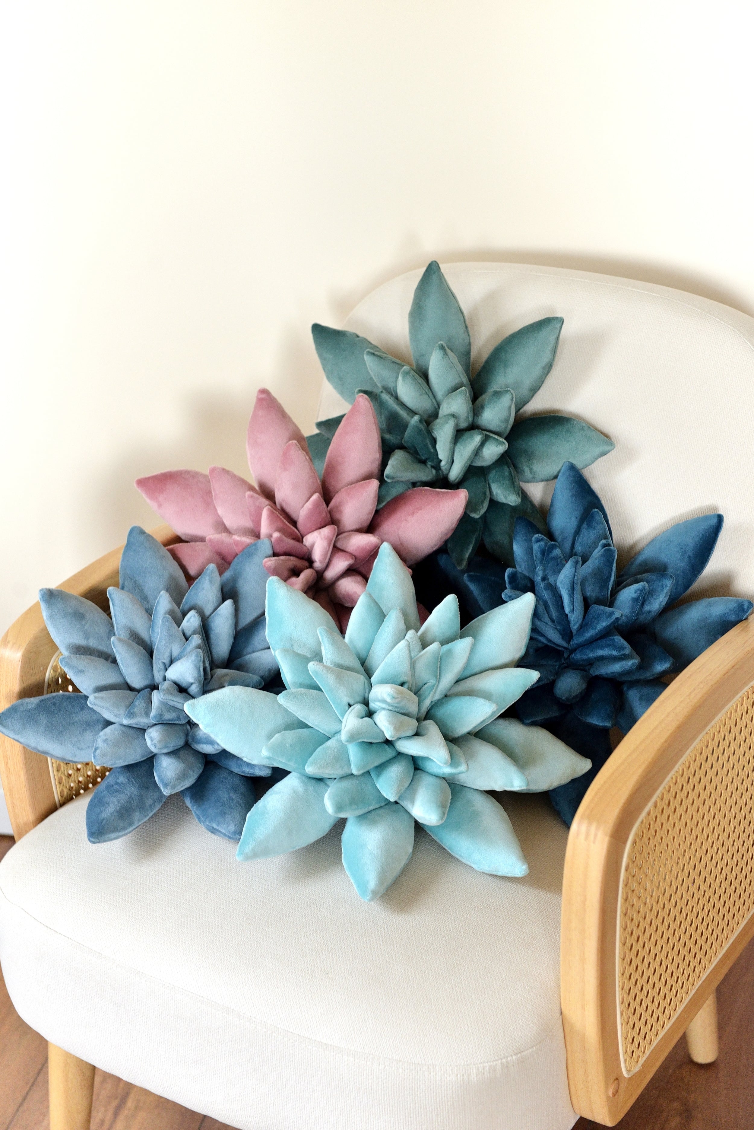 Succulent Decor Pillow
