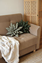 Succulent Decor Pillow