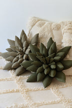 Succulent Decor Pillow