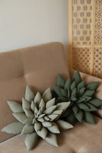 Succulent Decor Pillow