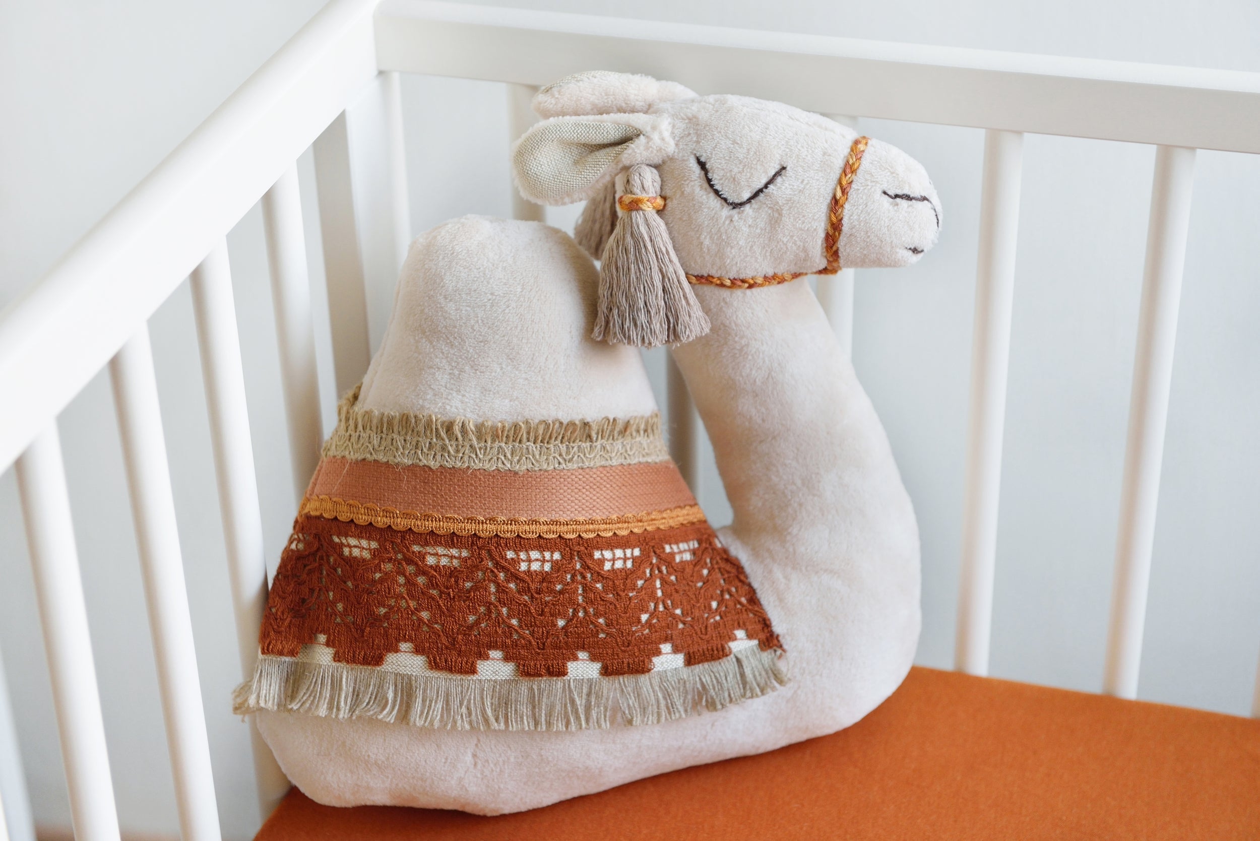 Sunset Camel Decor Pillow