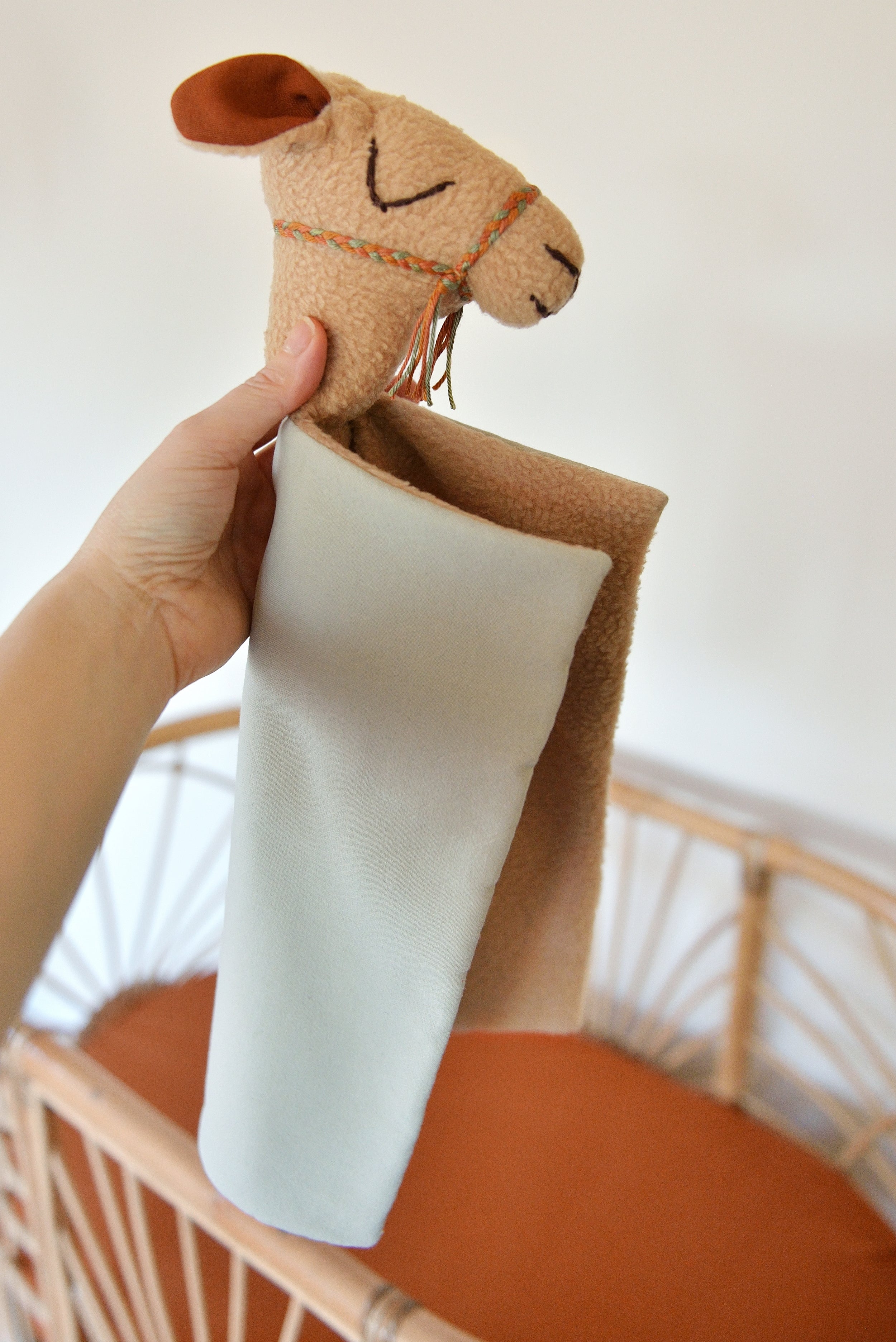 Dusty Camel Baby Lovey
