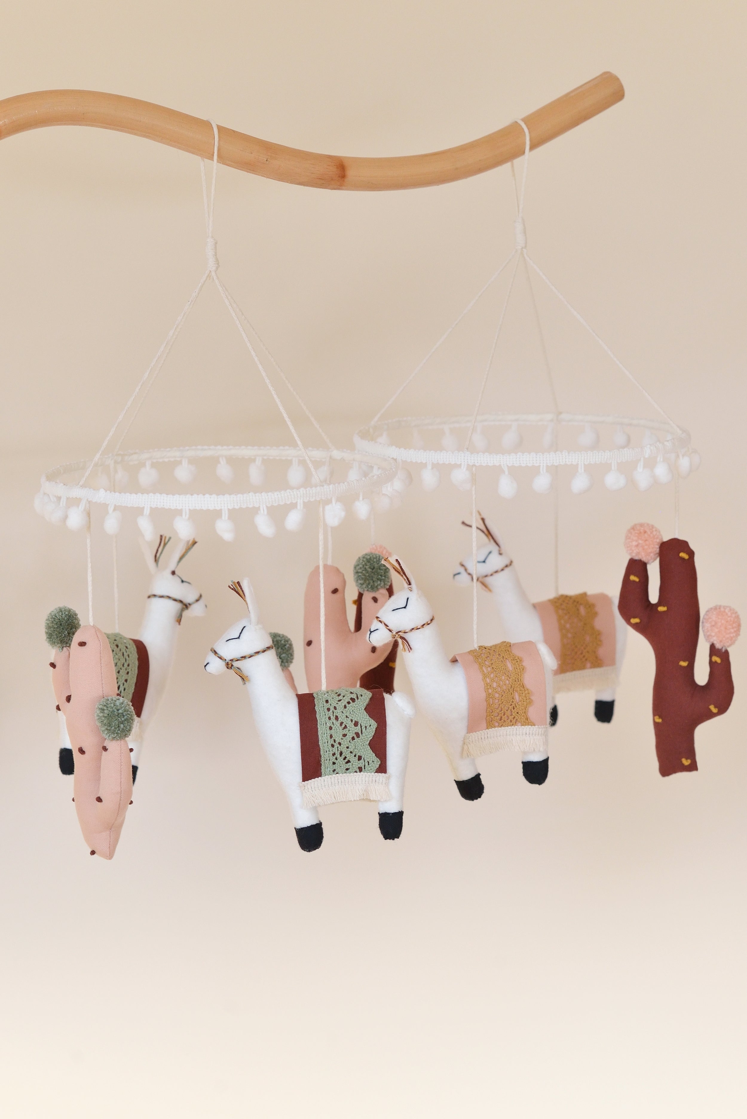 Llama Nursery Mobile