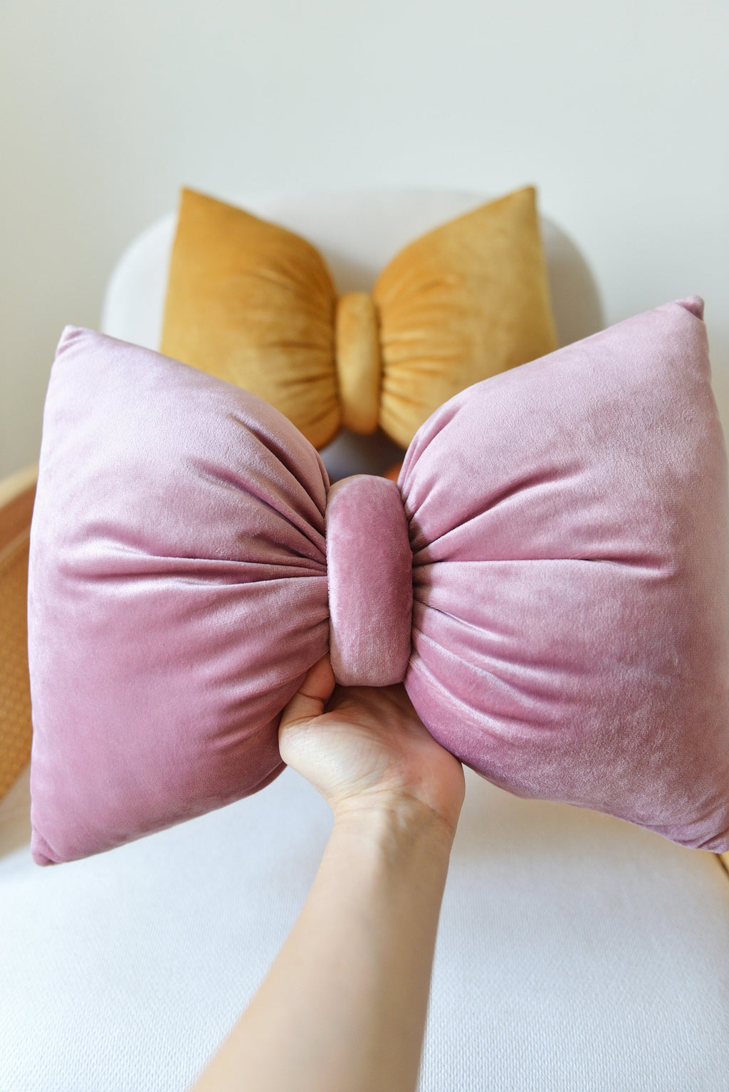Bow Decor Pillow
