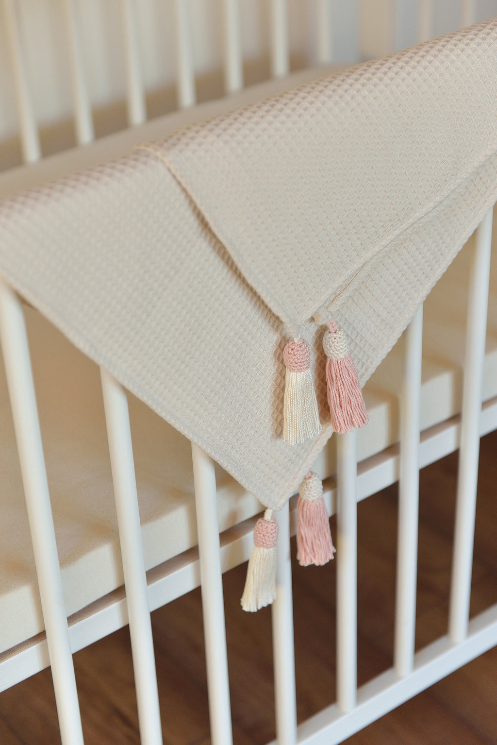 Ivory Knit Blanket