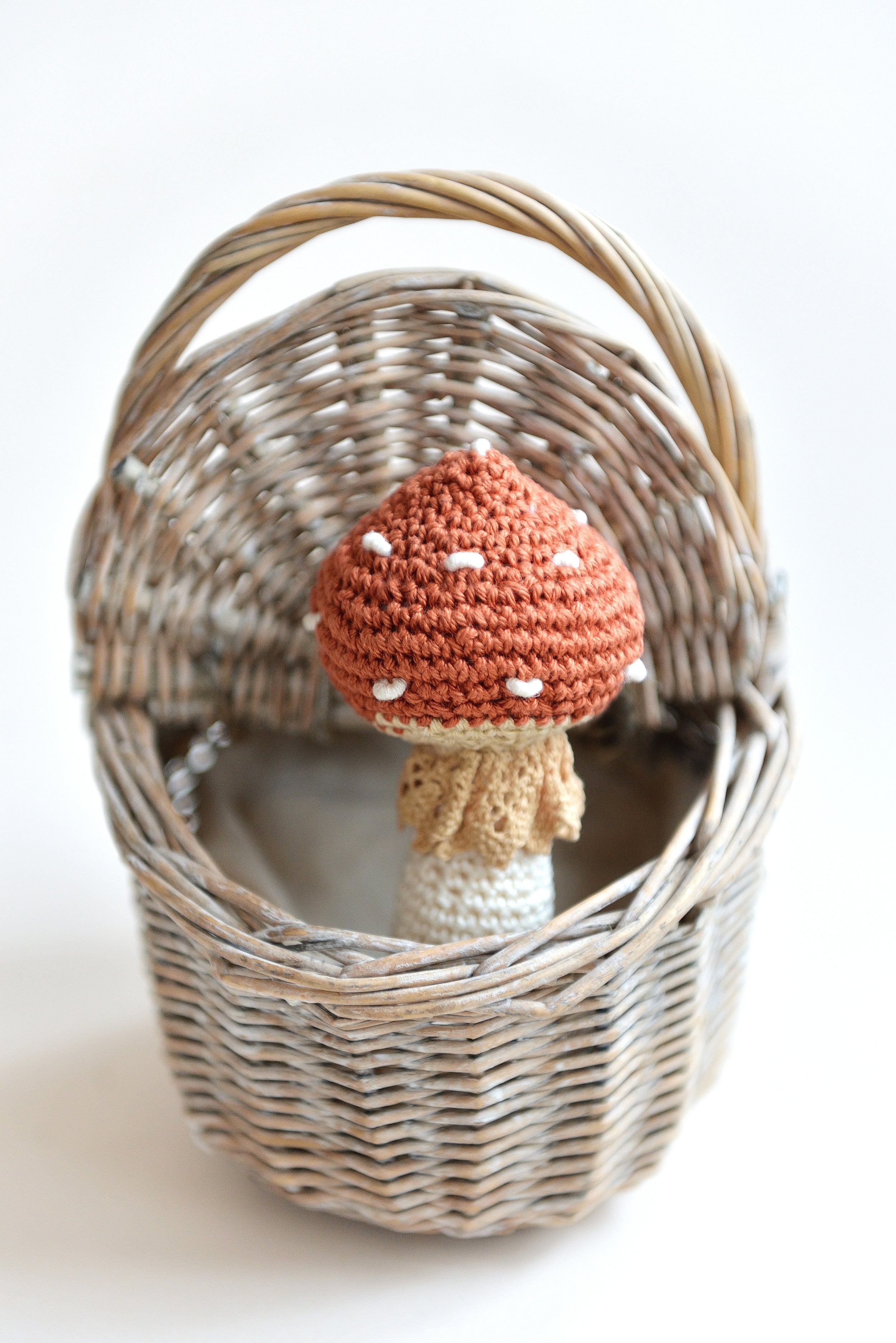 Mushroom Rattle Toy